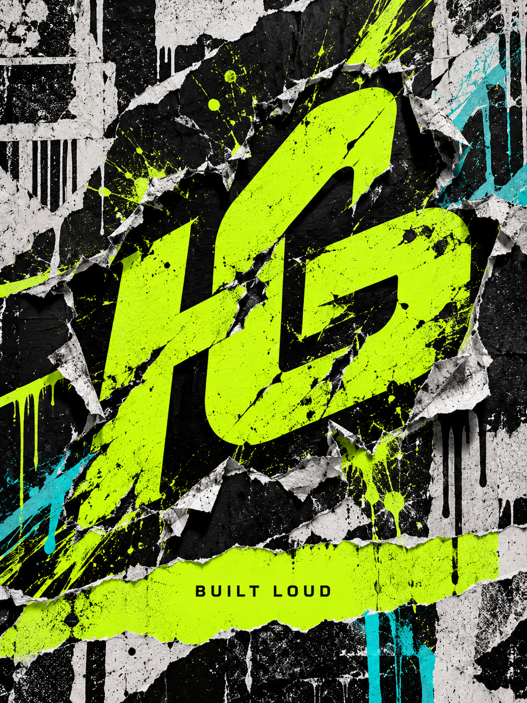 Hype Godz Built Loud street poster