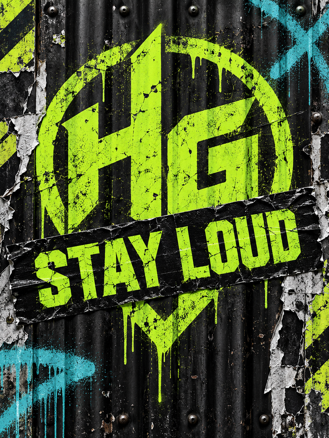 Hype Godz Stay Loud street poster